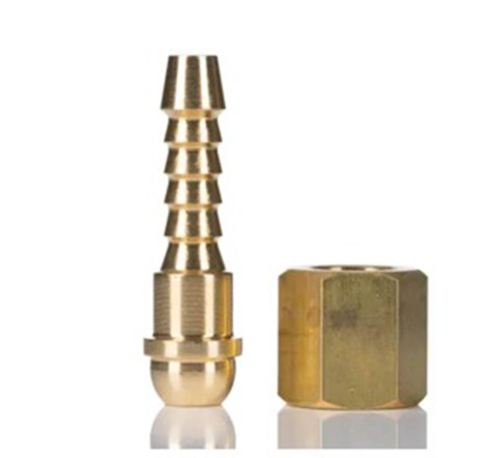 RS PRO Hose Connector, Straight Hose Tail Adaptor, BSP 3/8in 5/16in ID