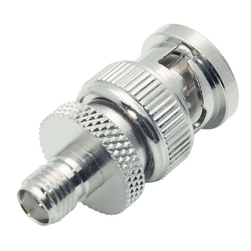 L-Com Straight Coaxial Adapter SMA Socket to BNC Plug 1GHz