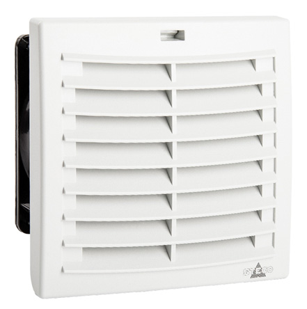 STEGO Filter Fan Plus FPO Series Filter Fan, 115 V ac, AC Operation, 58m³/h Filtered, 117m³/h Unimpeded, IP54, 152 x