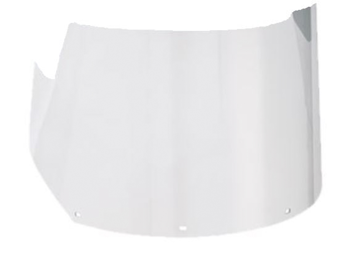 Honeywell Safety Clear PC Visor with Brow Guard , Resistant To Impact