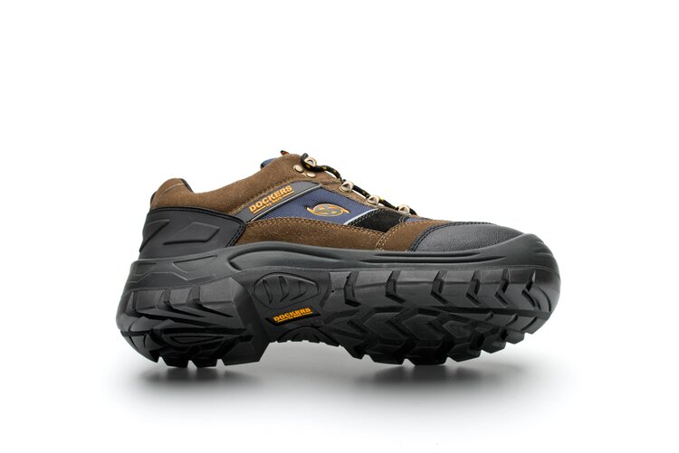 Dockers by Gerli GIGA LOW S3 Unisex Cognac Steel Toe Capped Safety Shoes, UK 10, EU 44