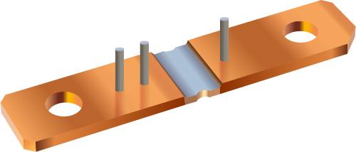 Bourns Plate Shunt, 849 A Max, 42mV Output, 0.05 Accuracy