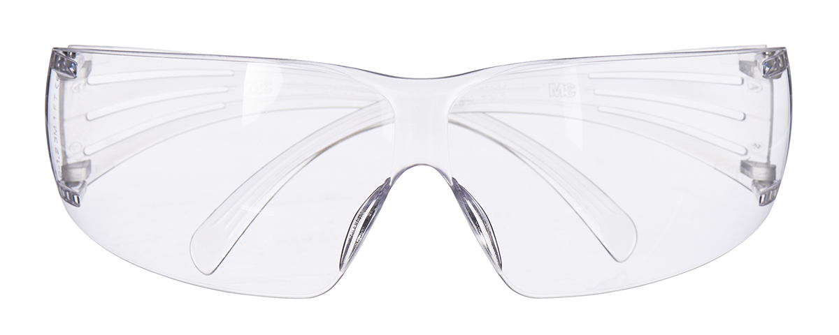 3M SecureFit 400 Reader Anti-Mist UV Safety Glasses, Clear PC Lens