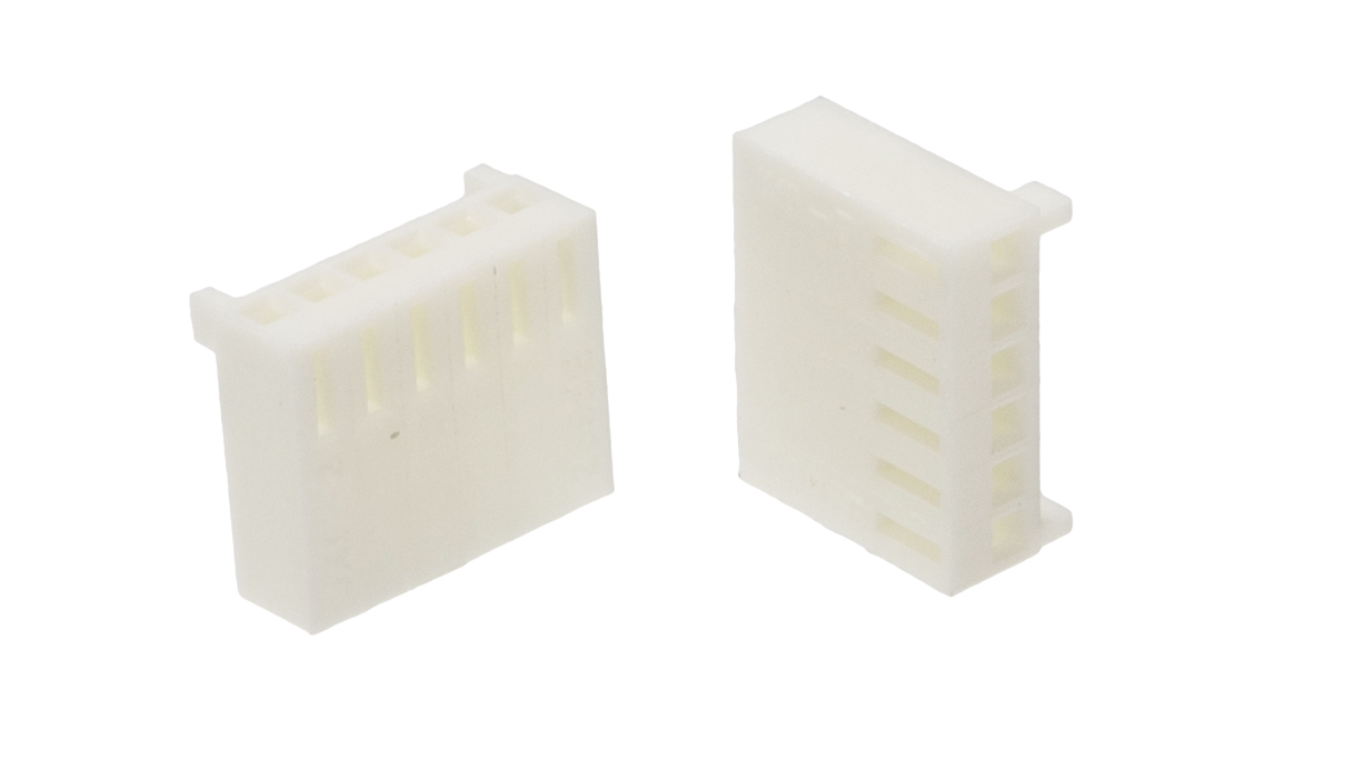 Molex, 2695 Female Connector Housing, 2.54mm Pitch, 6 Way, 1 Row