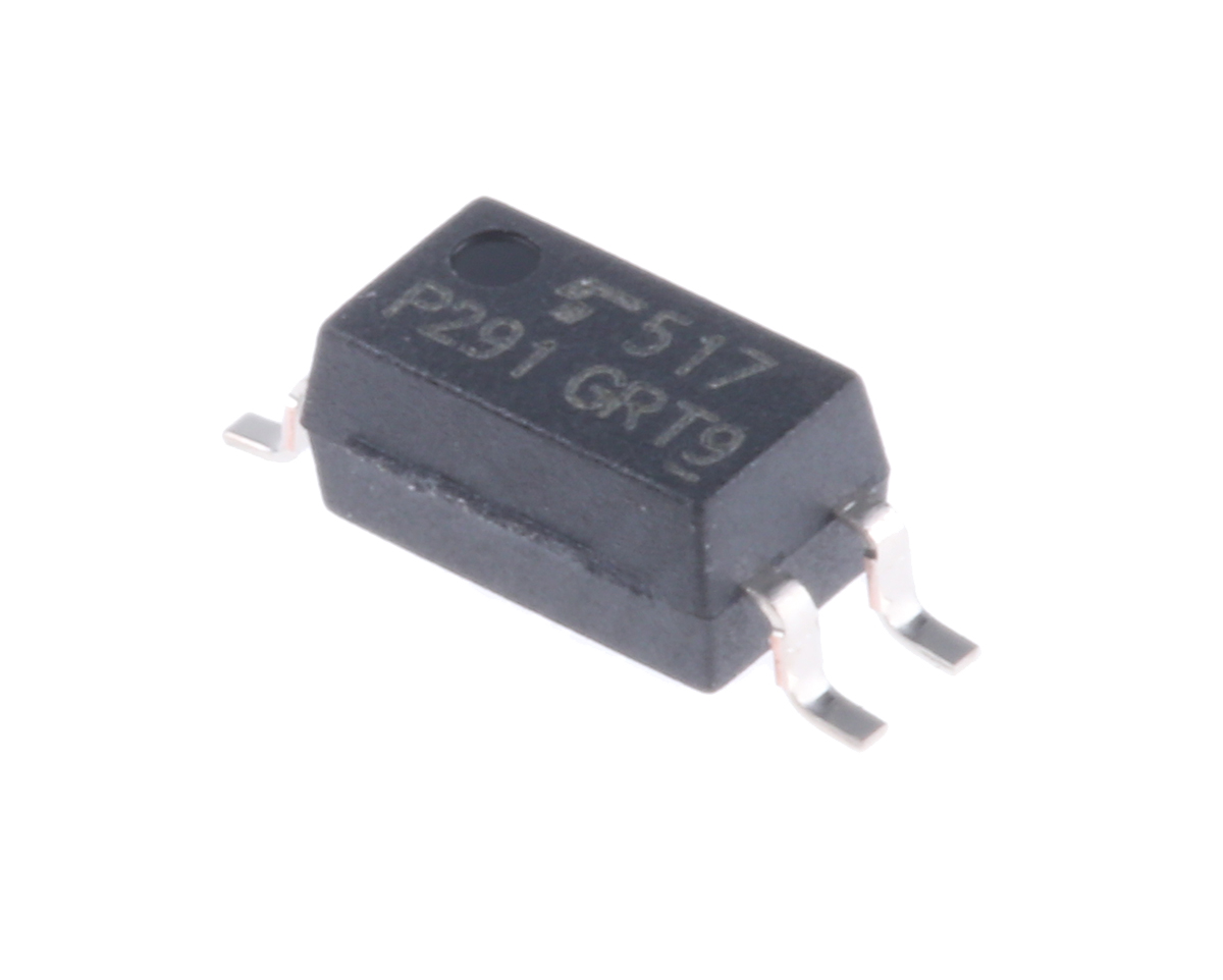 Toshiba, TLP291(GR DC Input Transistor Output Optocoupler, Surface Mount, 4-Pin SOIC