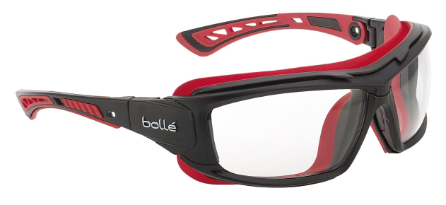 Bolle Safety ULTIM8, Scratch Resistant Anti-Mist Safety Goggles with Clear Lenses