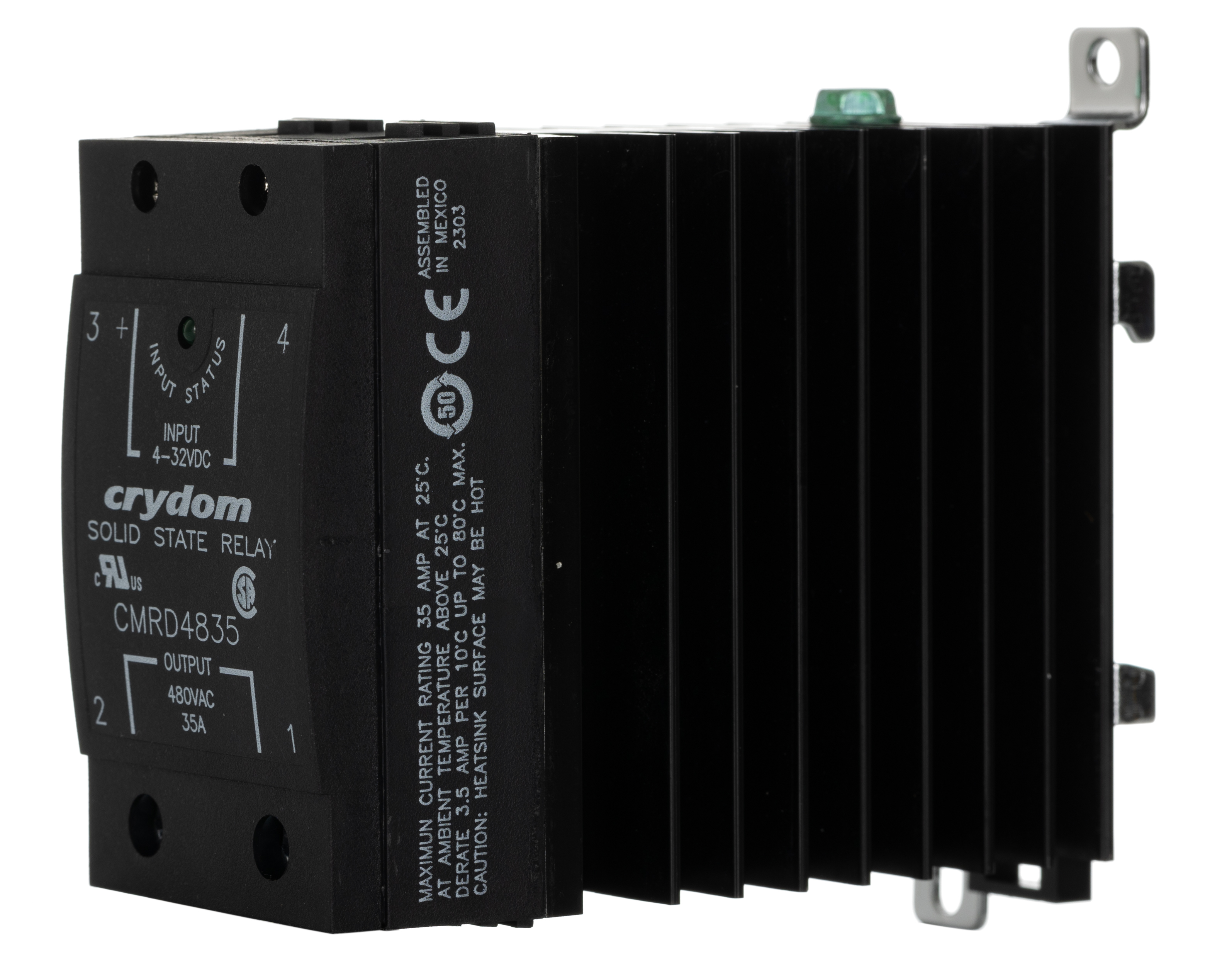 Sensata Crydom CMR48 Series Solid State Relay, 35 A Load, DIN Rail Mount, 530 V Load, 32 V Control