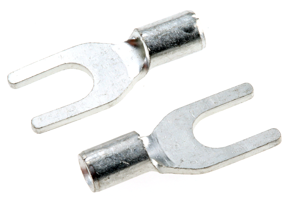 JST Uninsulated Crimp Spade Connector, 0.2mm² to 1.65mm², 22AWG to 16AWG, 3.5mm Stud Size