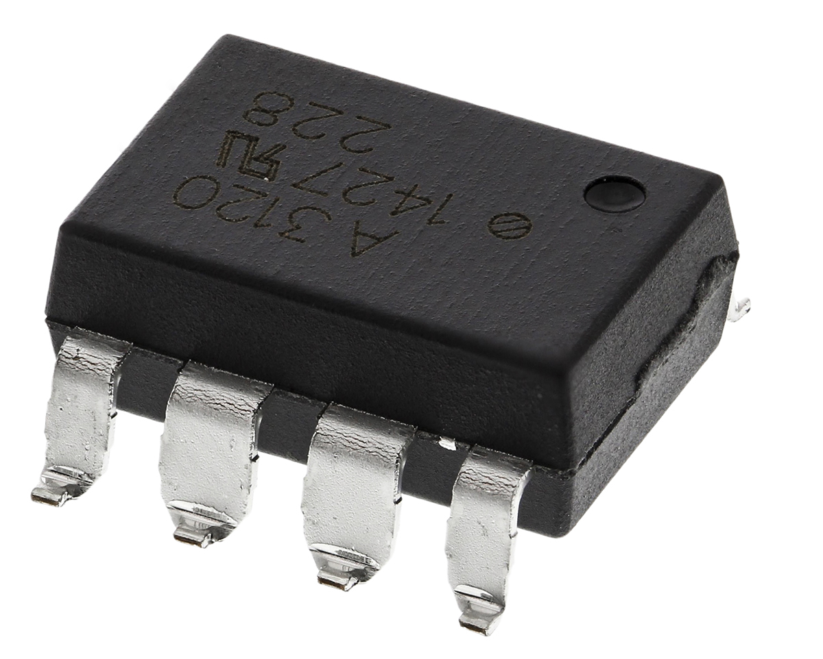 Broadcom, HCPL-3120-300E DC Input Transistor Output Optocoupler, Surface Mount, 8-Pin DIP