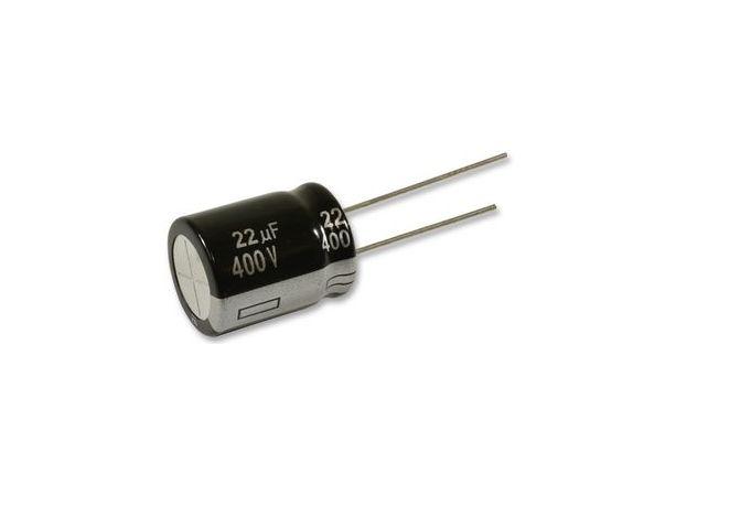 Nichicon 10μF Aluminium Electrolytic Capacitor 450V dc, Radial, Through Hole - UCS2W100MHD1TO