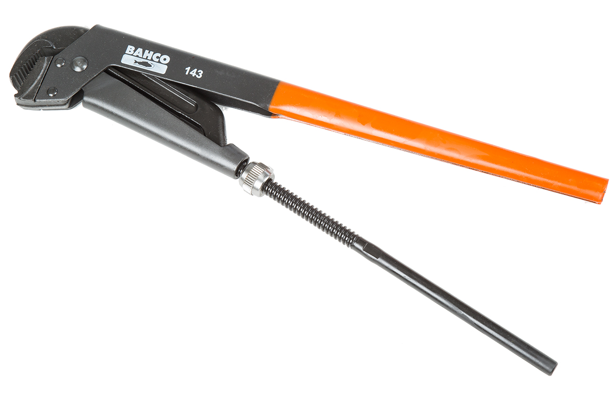 Bahco Pipe Wrench, 557.0 mm Overall