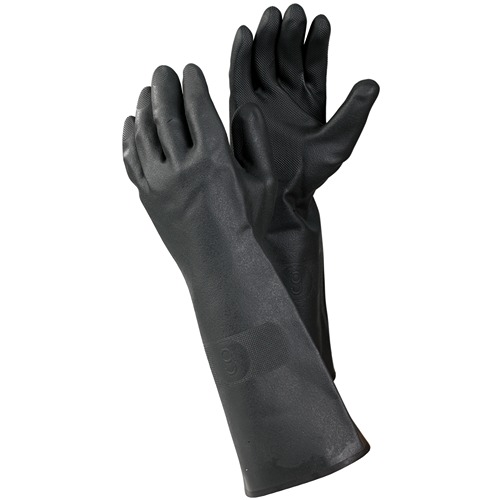 Tegera 241 Black Latex, Neoprene Work Gloves, Size 9
