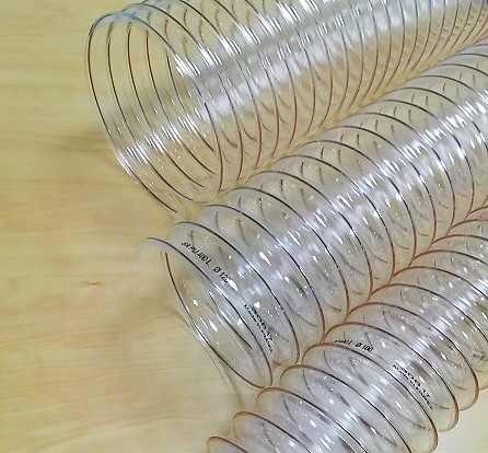 Prosiflex Translucent Polyurethane Reinforced Flexible Ducting, 5m, 120mm ID