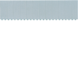 Hager Plastic Terminal Cover, 54mm W, 7mm L