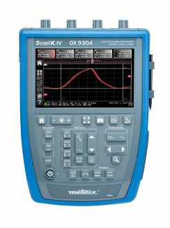 Metrix SCOPIX IV Series, 300 MHz Handheld Oscilloscope, 4