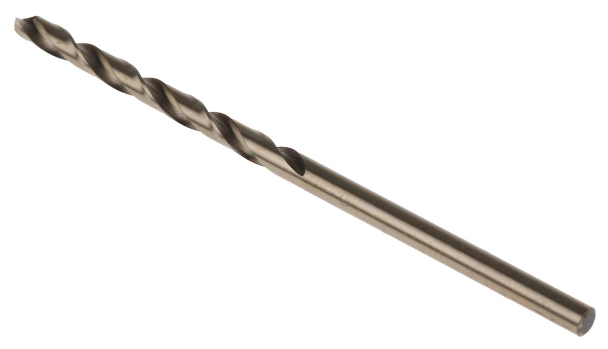 Dormer A777 Series HSS-E Twist Drill Bit, 2.5mm Diameter, 57 mm Overall