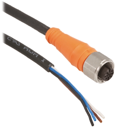 Telemecanique Sensors Female 4 way M12 to 4 way Free End Sensor Actuator Cable, 5 m