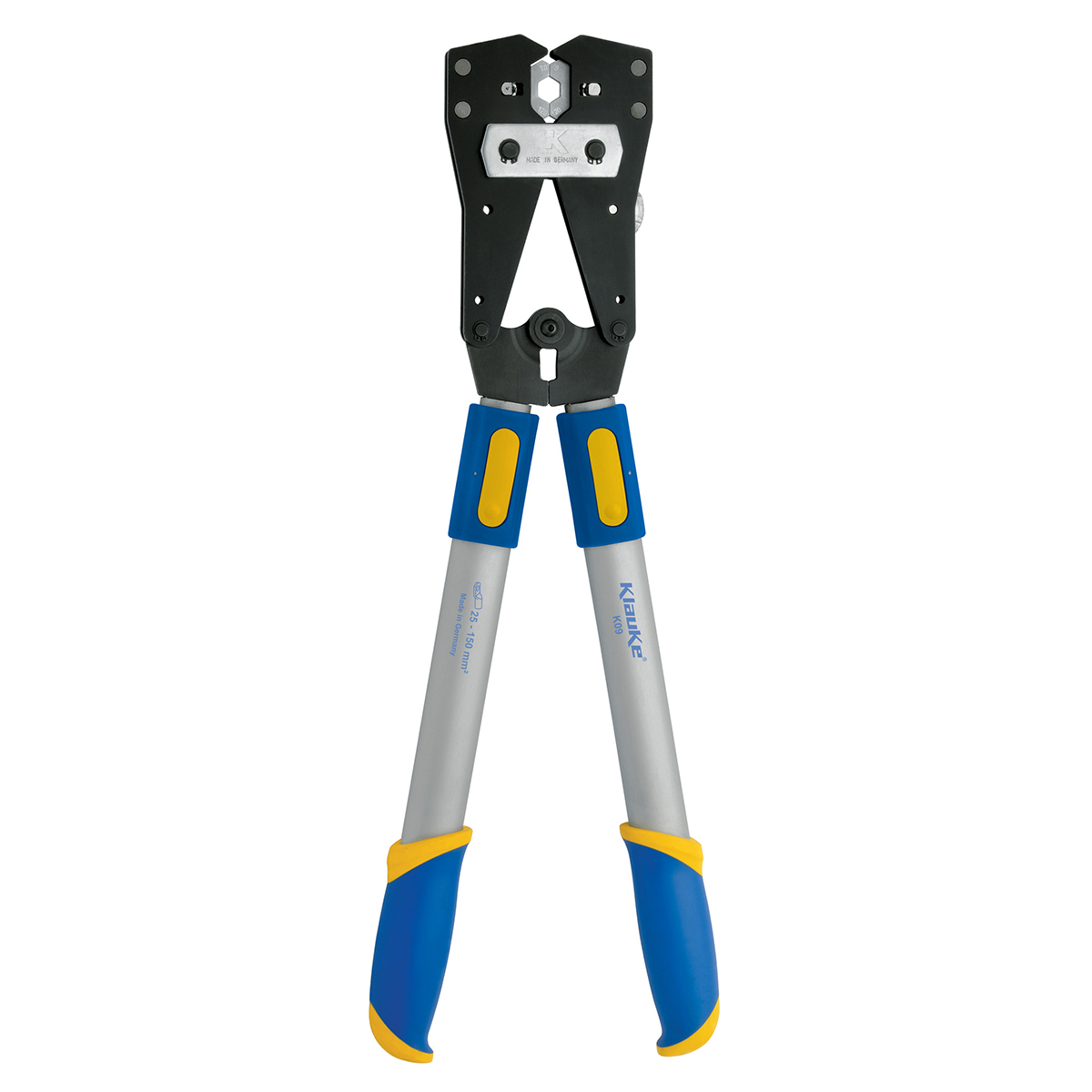 Klauke K09 Hand Ratcheting Crimp Tool for Tubular Cable Lugs
