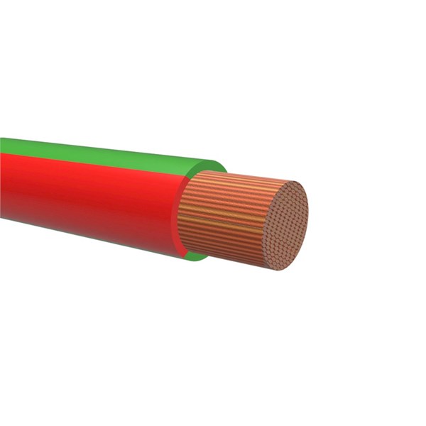 NEMIQ 50994 Series Green/Red 1.5 mm² Hook Up Wire, 1, 15m, PVC Insulation, 50994-15-100