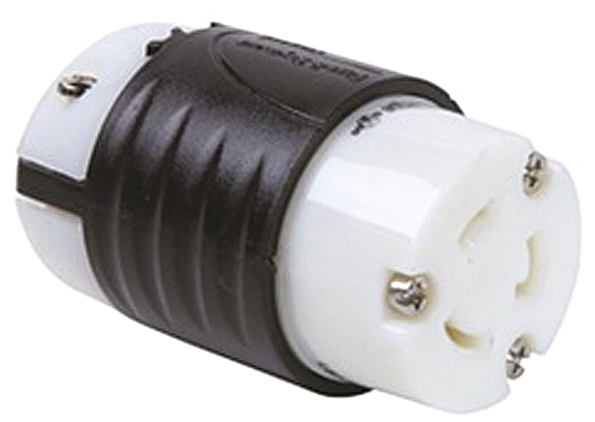 PASS & SEYMOUR USA Mains Sockets, 20A Black, White, Cable Mount Nylon Screw, 250 V