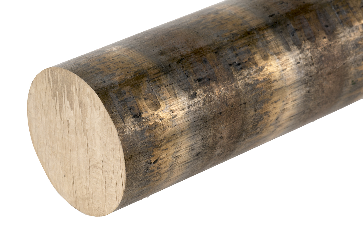 RS PRO Leaded Gunmetal Rod 1 1/4in Diameter, 13in L