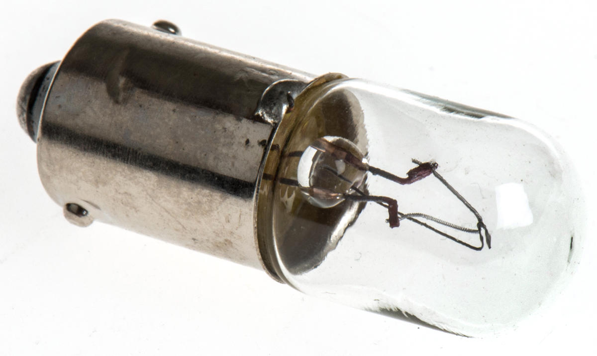 Orbitec BA9s Indicator Light, Clear, 12 V, 250 mA, 1000h