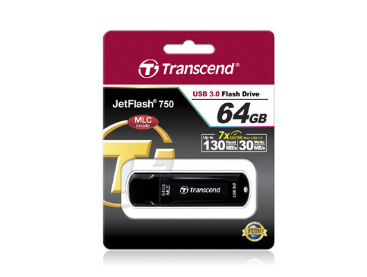 Transcend JetFlash 750 64 GB USB 3.0 USB Stick
