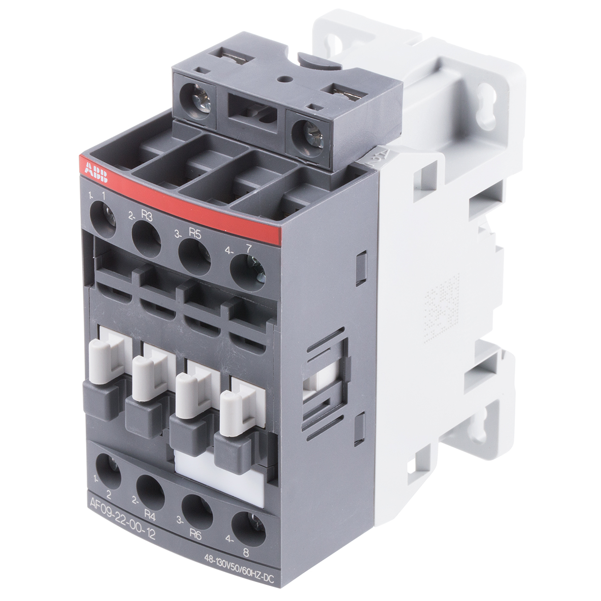 ABB AF09 Contactor, 110 V Coil, 4-Pole, 25 A, 4 kW 48 V, 2 NO/2 NC, 690V