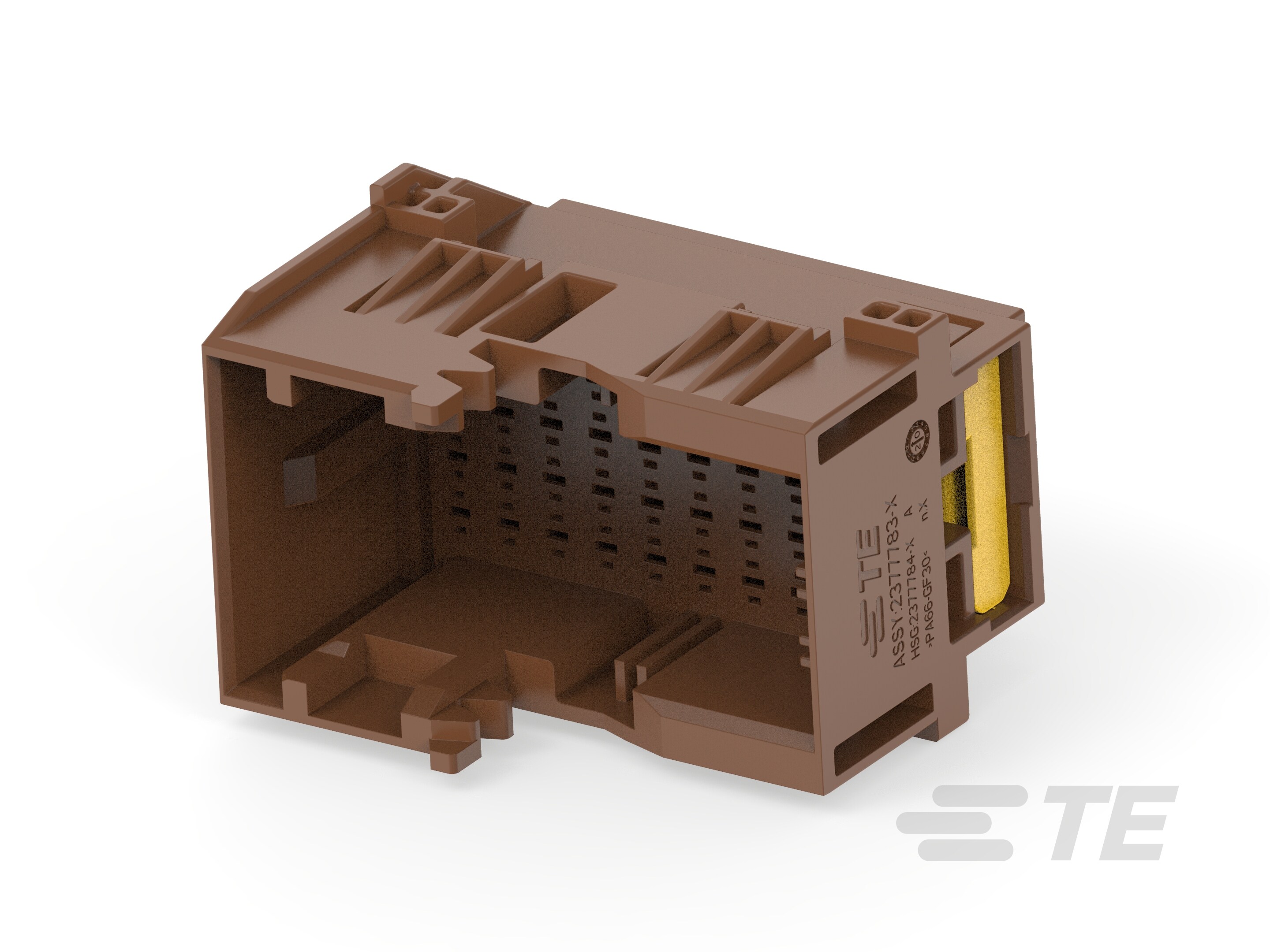 TE Connectivity Automotive Connector Plug Brown Wire 36 Way 2377783-1