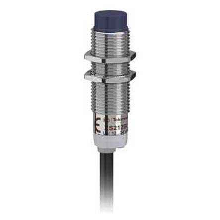 Telemecanique Sensors Inductive Threaded Barrel Proximity Sensor, M12, 4 mm Detection, NPN NC, 12 → 24 V dc