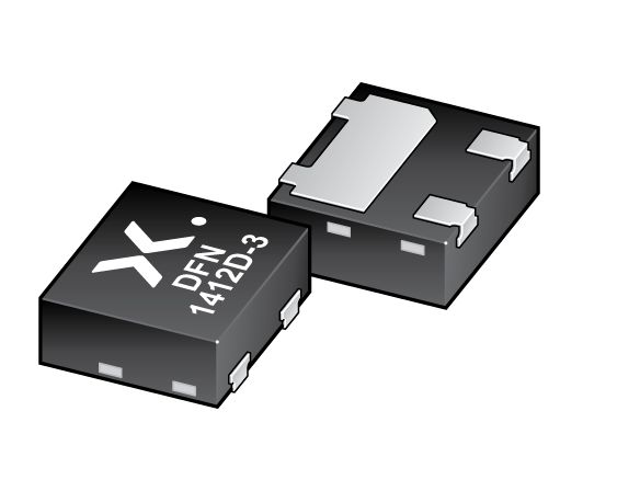 Nexperia BC856BQCZ PNP Transistor, -100 mA, -65 V SOT8009