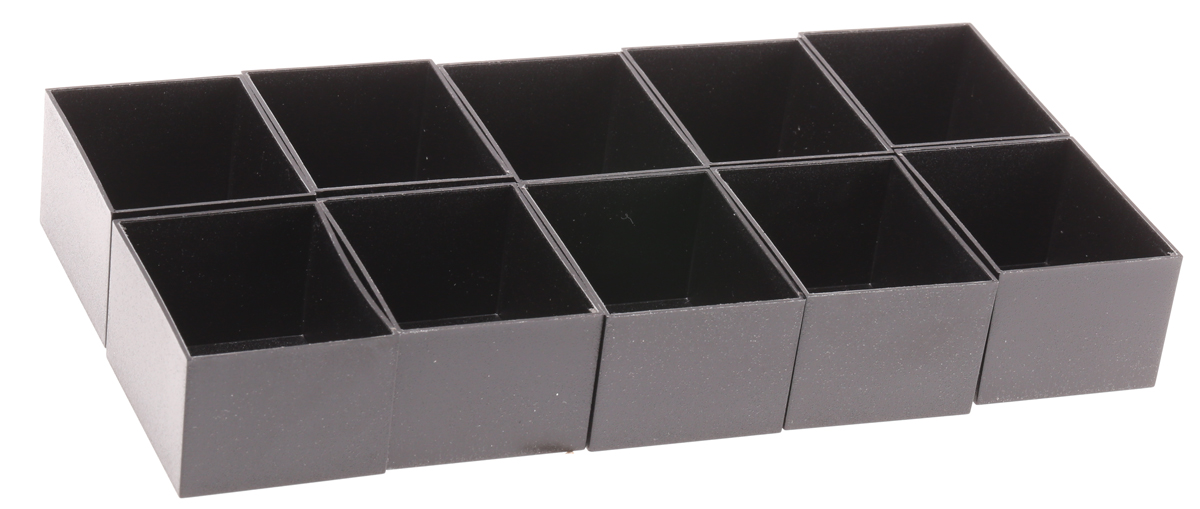 CAMDENBOSS Black ABS Potting Box, 50 x 40 x 30mm