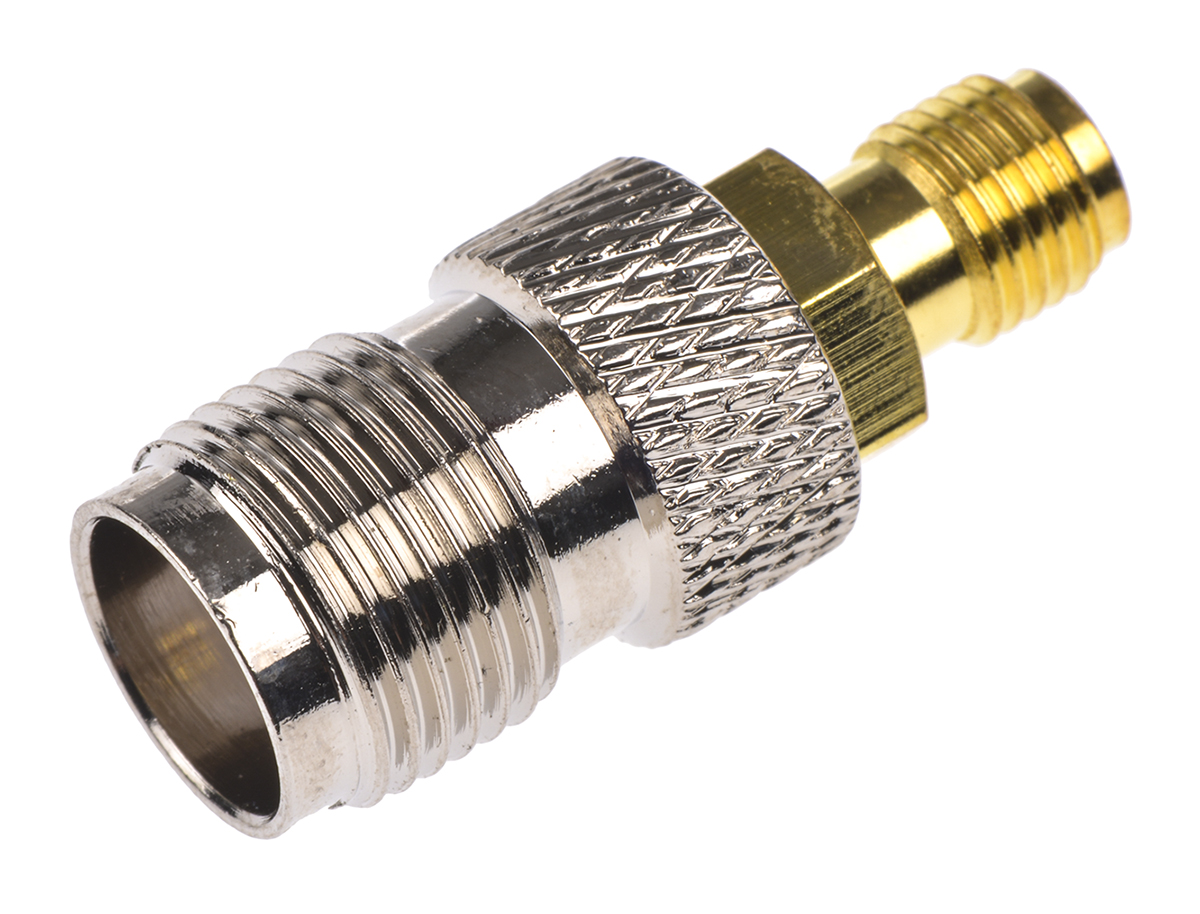 RF Solutions Straight 50Ω RF Adapter SMA Socket to TNC Socket 3GHz