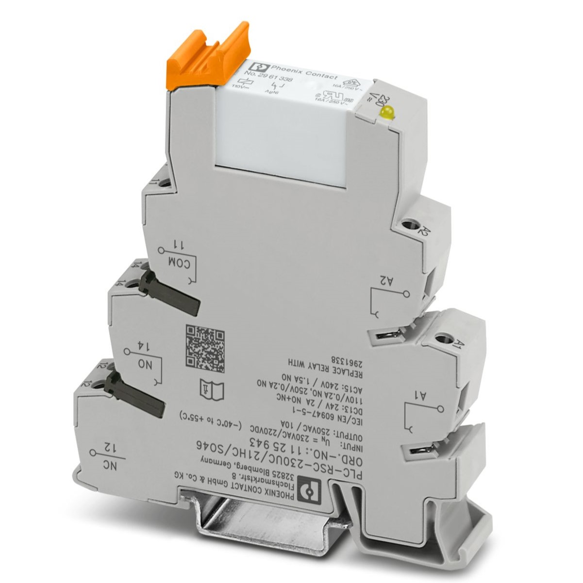 Phoenix Contact PLC-RSC Series Interface Relay Module, 30 A Load, Screw Fitting, 12 V Load