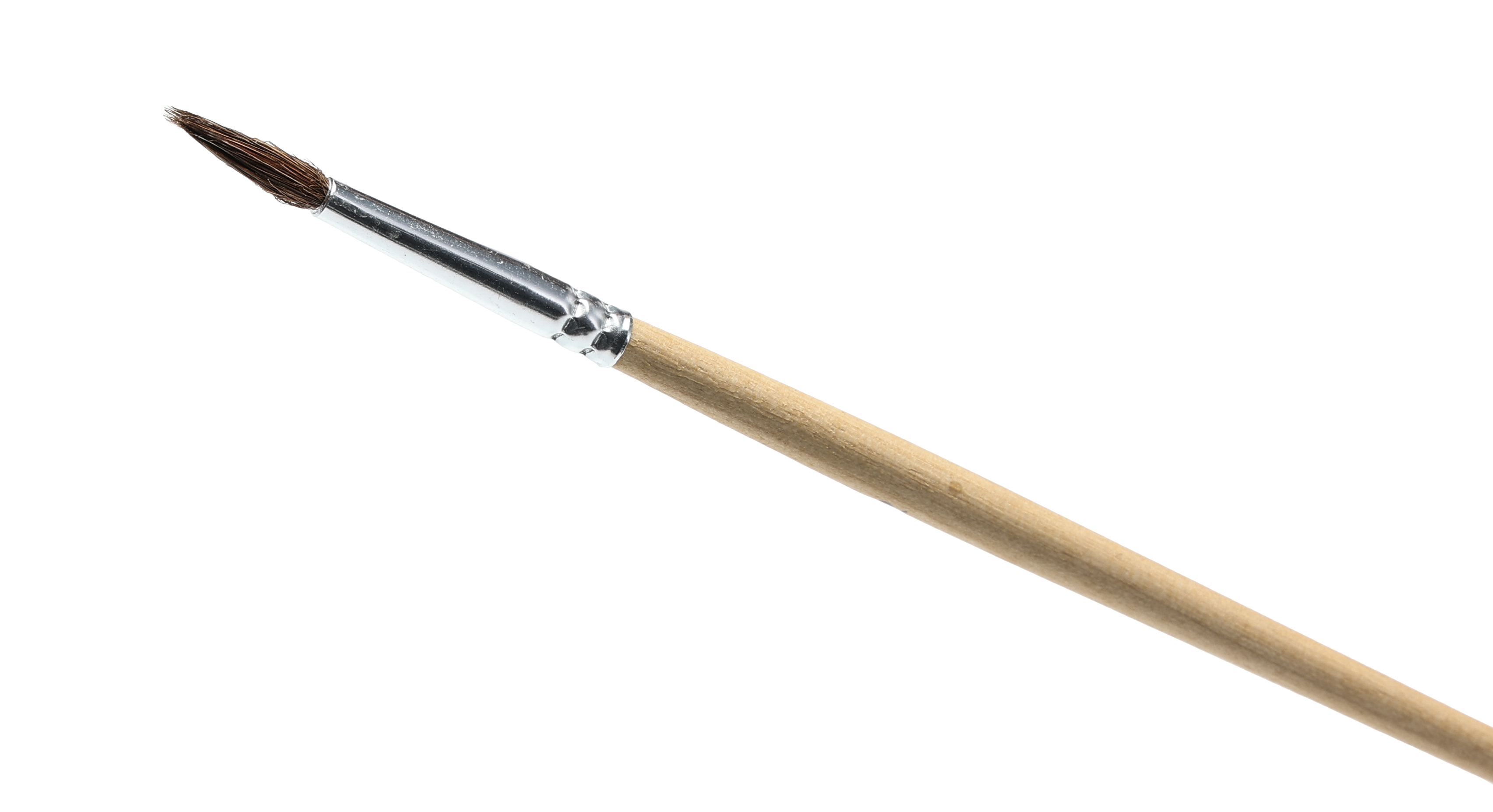 RS PRO Black Natural Bristle PCB and Flux Brush