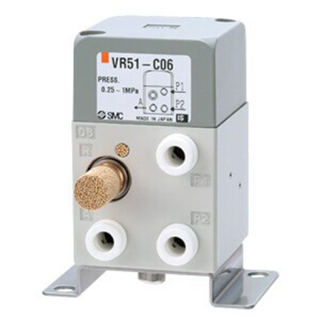 SMC Pneumatic Relay Pneumatic Control Valve VR Series, R 1/4, III B