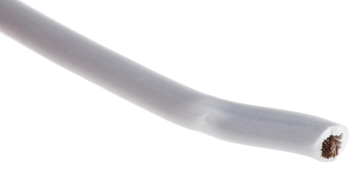 Lapp ÖLFLEX HEAT Series Grey 0.75 mm² Hook Up Wire, 18 AWG, 19/0.25 mm, 100m, Silicone Insulation, 49106
