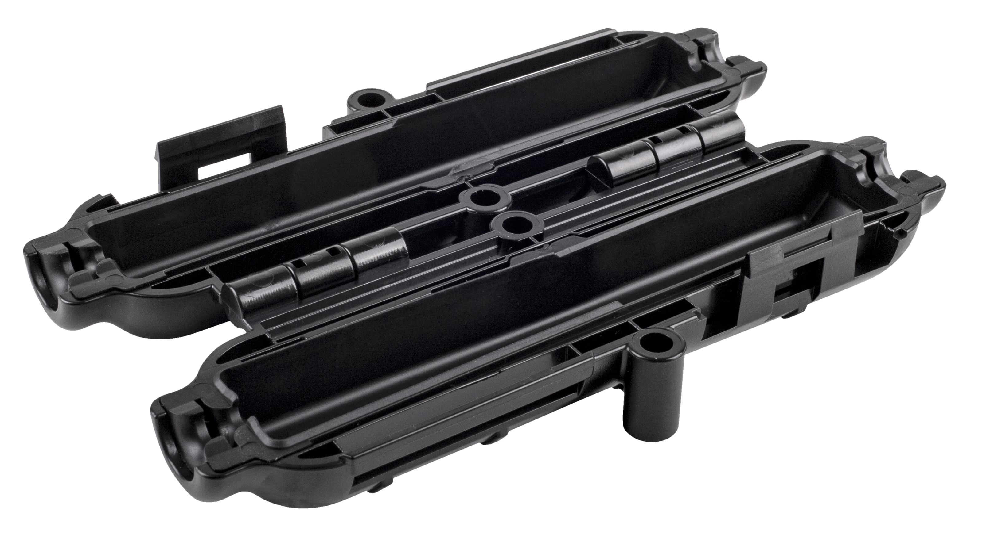 CAE Multimedia Connect Black Waterproof Case, Shell Size 142mm for use with fiber or copper connection (RJ or coaxial)