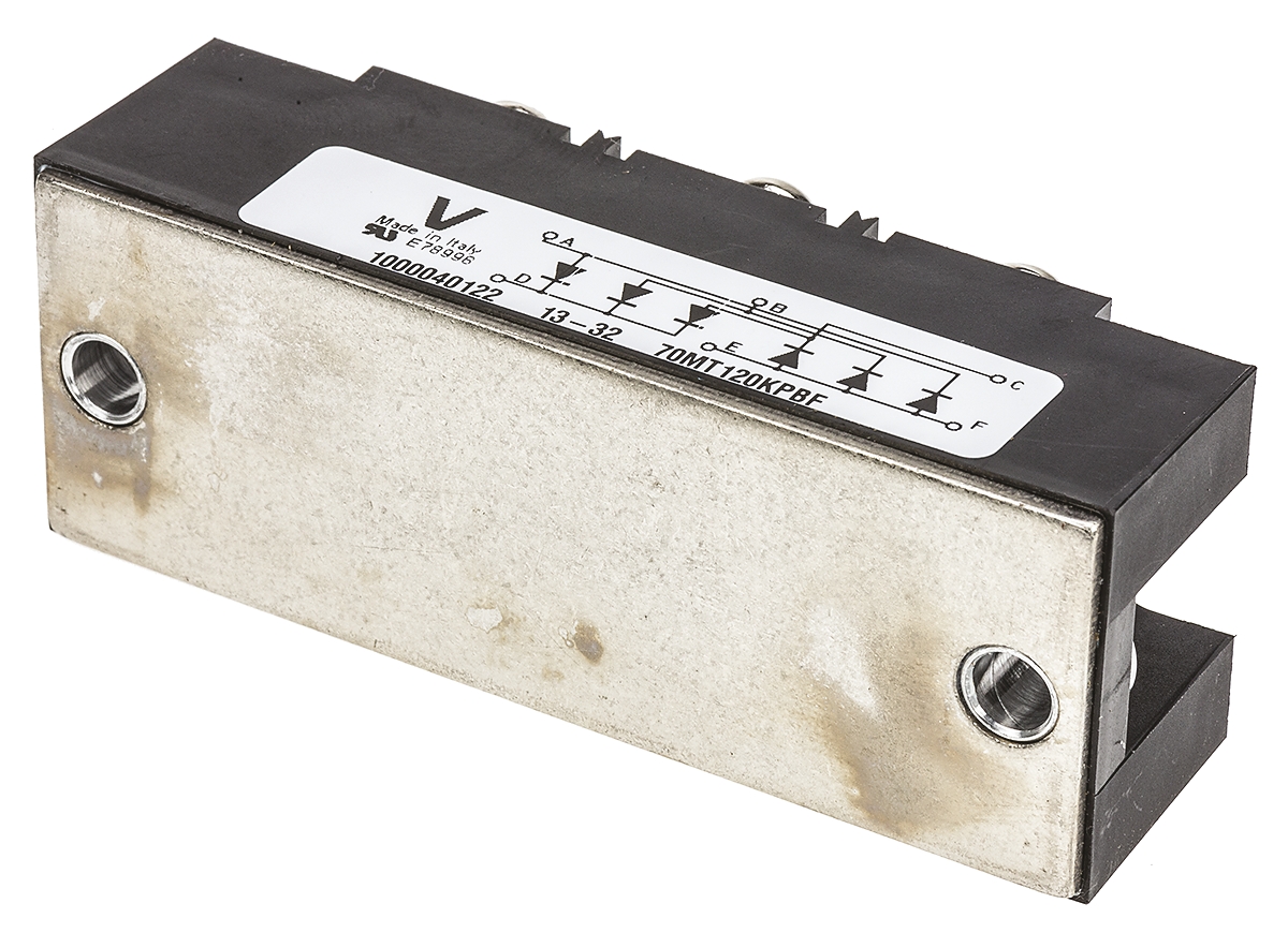 Vishay Bridge Rectifier Module, 90A, 1200V, 3-phase, 5-Pin