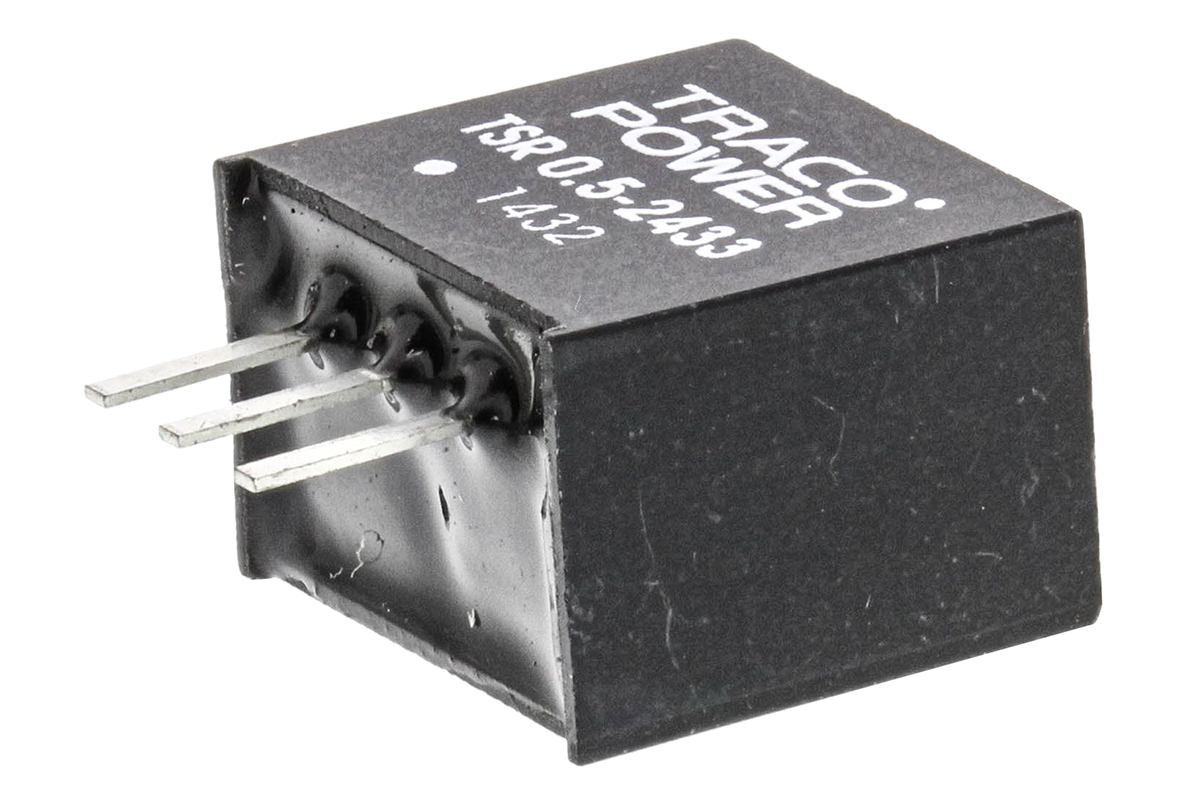 TRACOPOWER Switching Regulator, Through Hole, 3.3V dc Output Voltage, 4.75 → 32V dc Input Voltage, 500mA Output