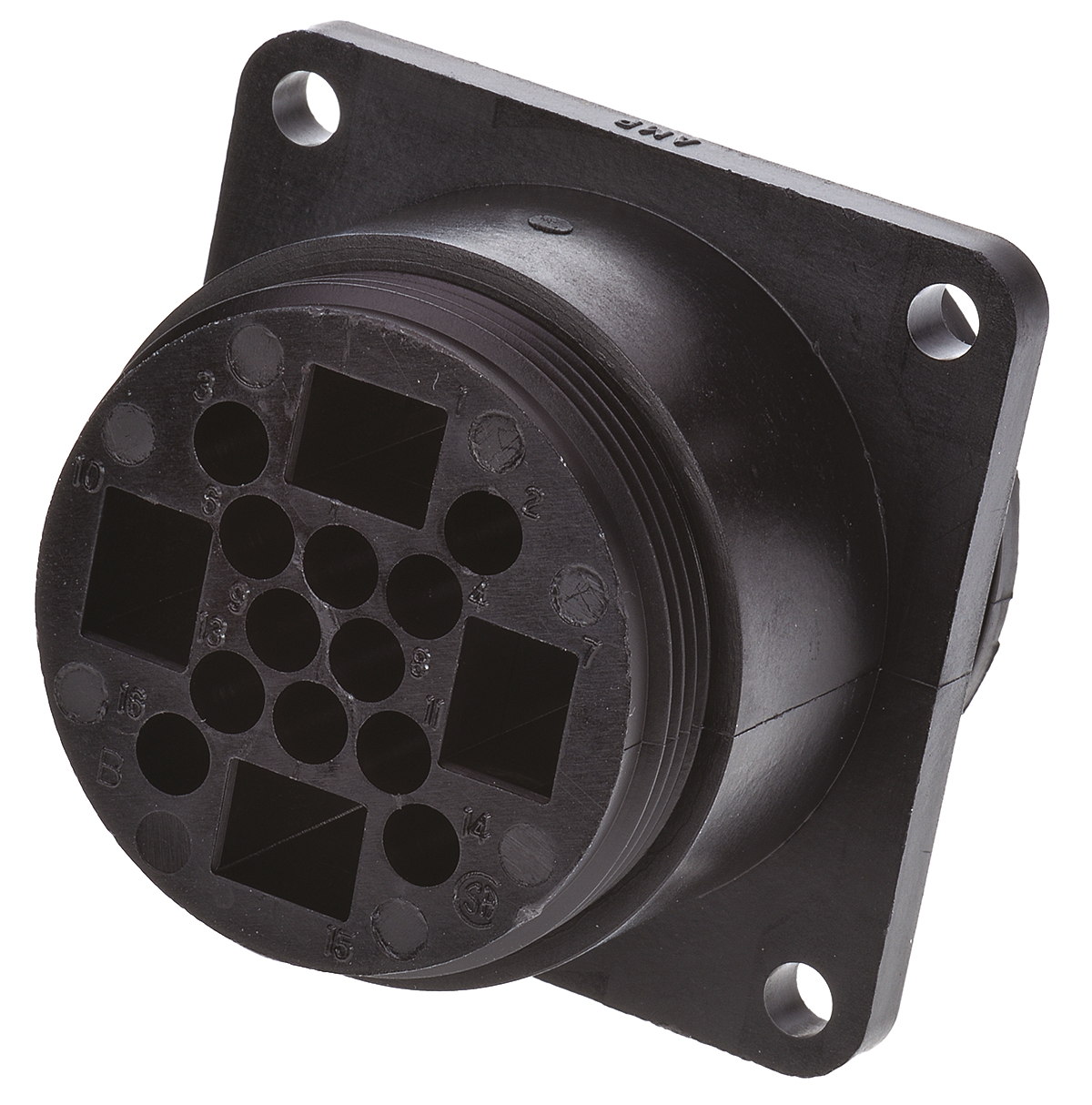 TE Connectivity Circular Connector, 16 Contacts, Panel, Standard Connector, Socket, Female, CPC Series