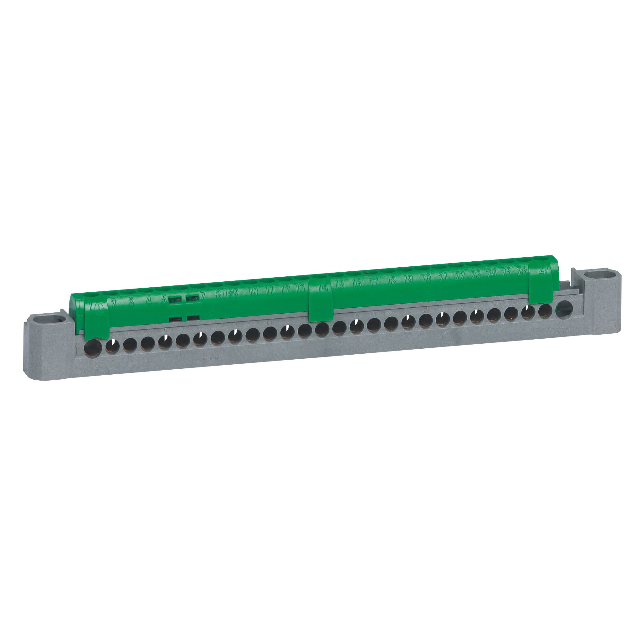 Legrand DIN Rail Earth Terminal Block, 6 → 25 mm² Wire, Screw Terminal
