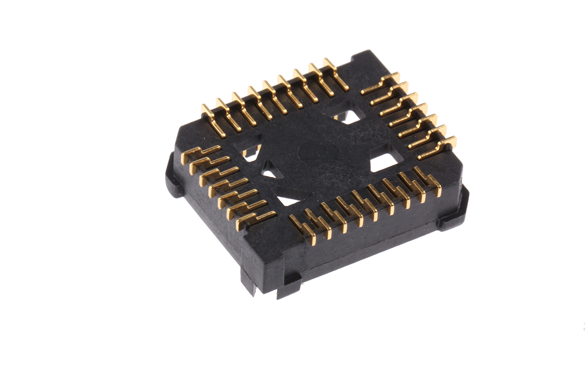 E-TEC 1.27mm Pitch 32 Way PLCC IC Socket
