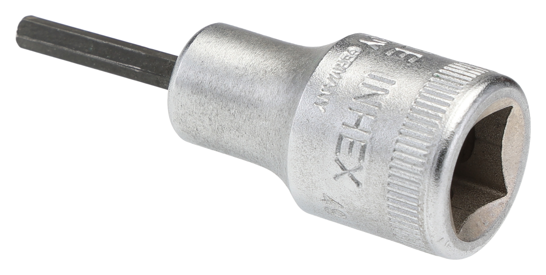 STAHLWILLE 3/8 in Drive Bit Socket, Hex Bit, 1/8in, 52 mm Overall Length