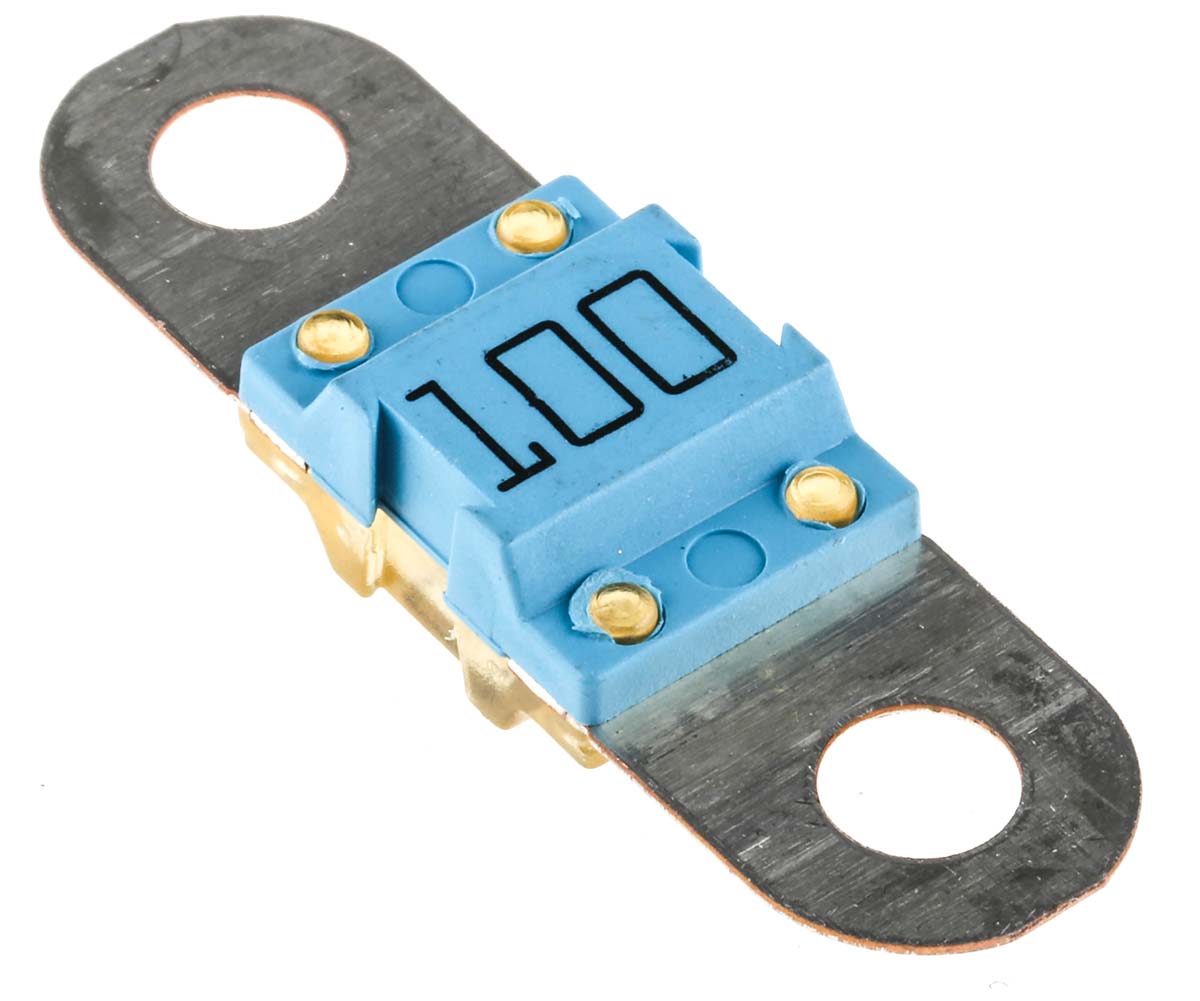 Littelfuse 100A Blue BF1 Car Fuse, 32V dc