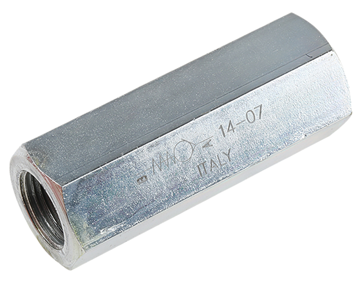 Parker Steel Inline Mounting, Hydraulic Check Valve, 2302, G 3/8, 30L/min, 0.35bar Cracking Pressure