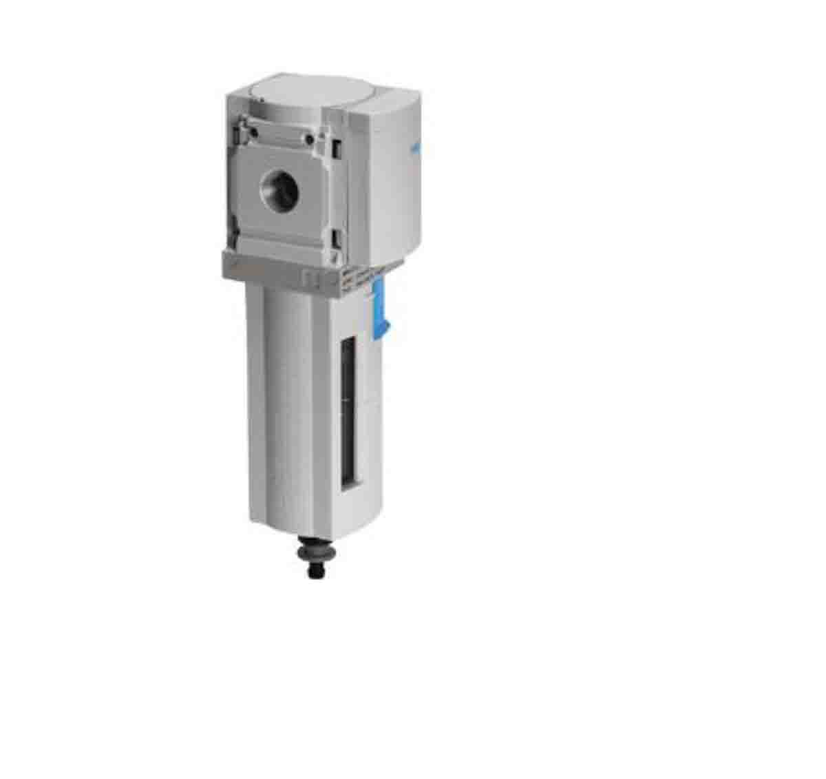 Festo MS series 5μm G 1/4 0bar to 20 bar Pneumatic Filter 2000L/min max with Manual drain