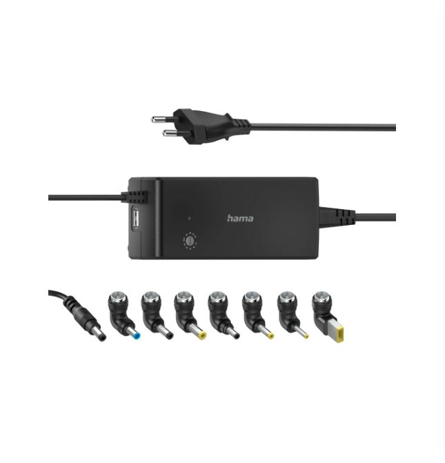 Hama 90W Plug-In Plug In Power Supply 12 → 22V Output, 4A Output