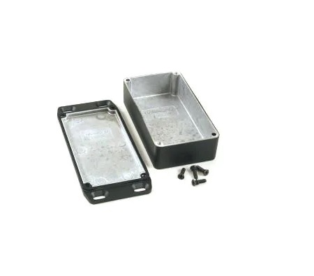 Hammond 1590 Series Die Cast Aluminium Alloy Enclosure, IP65, Flanged, 113 x 60 x 31mm