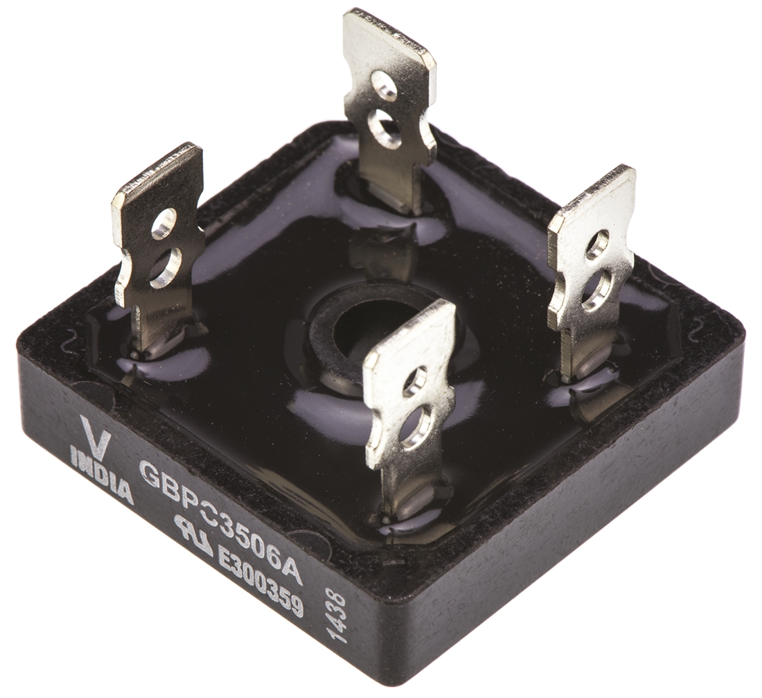 Vishay Bridge Rectifier, 35A, 600V, 4-Pin